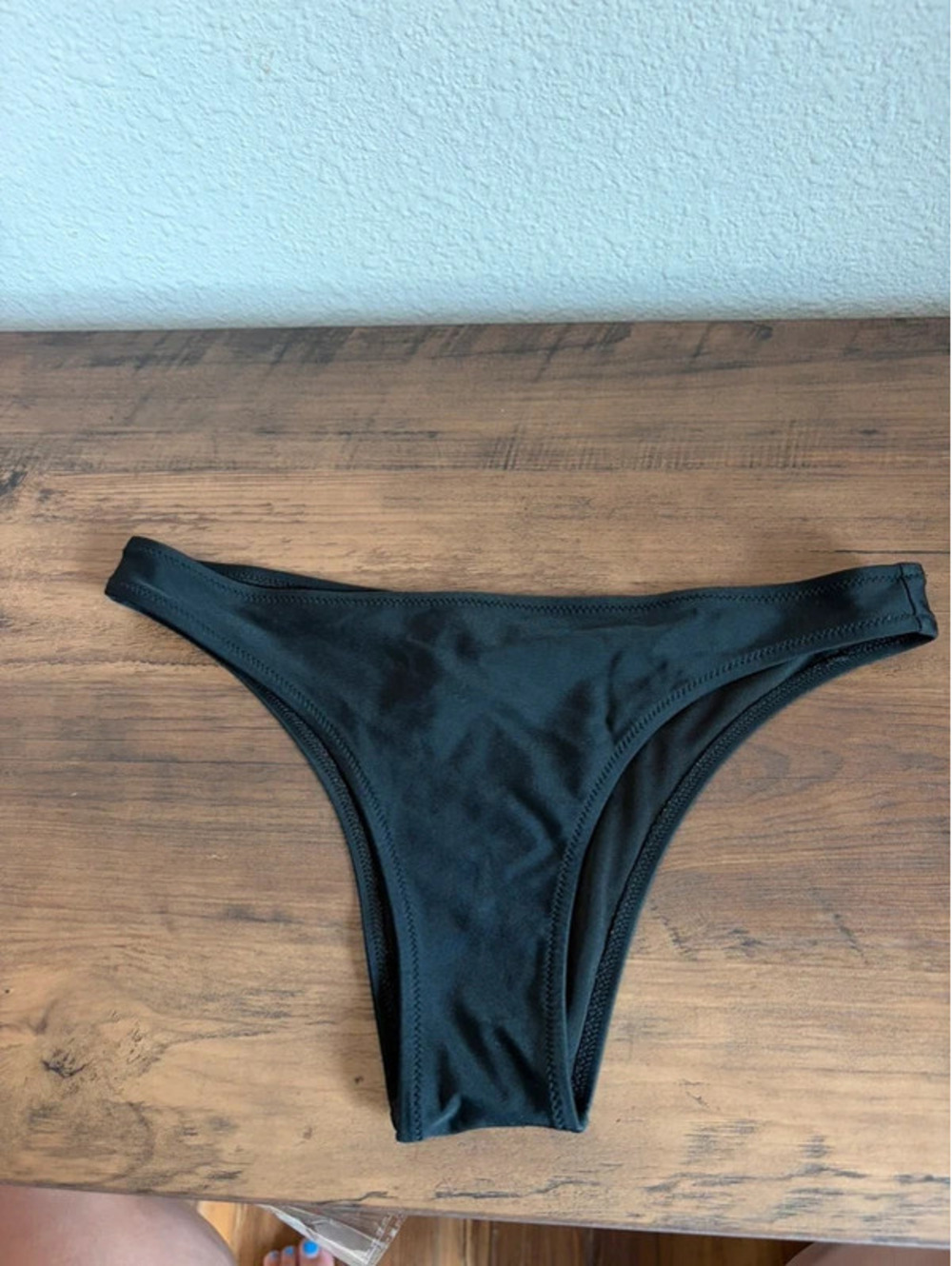 Aerie Cheekier black swim bottoms size XS